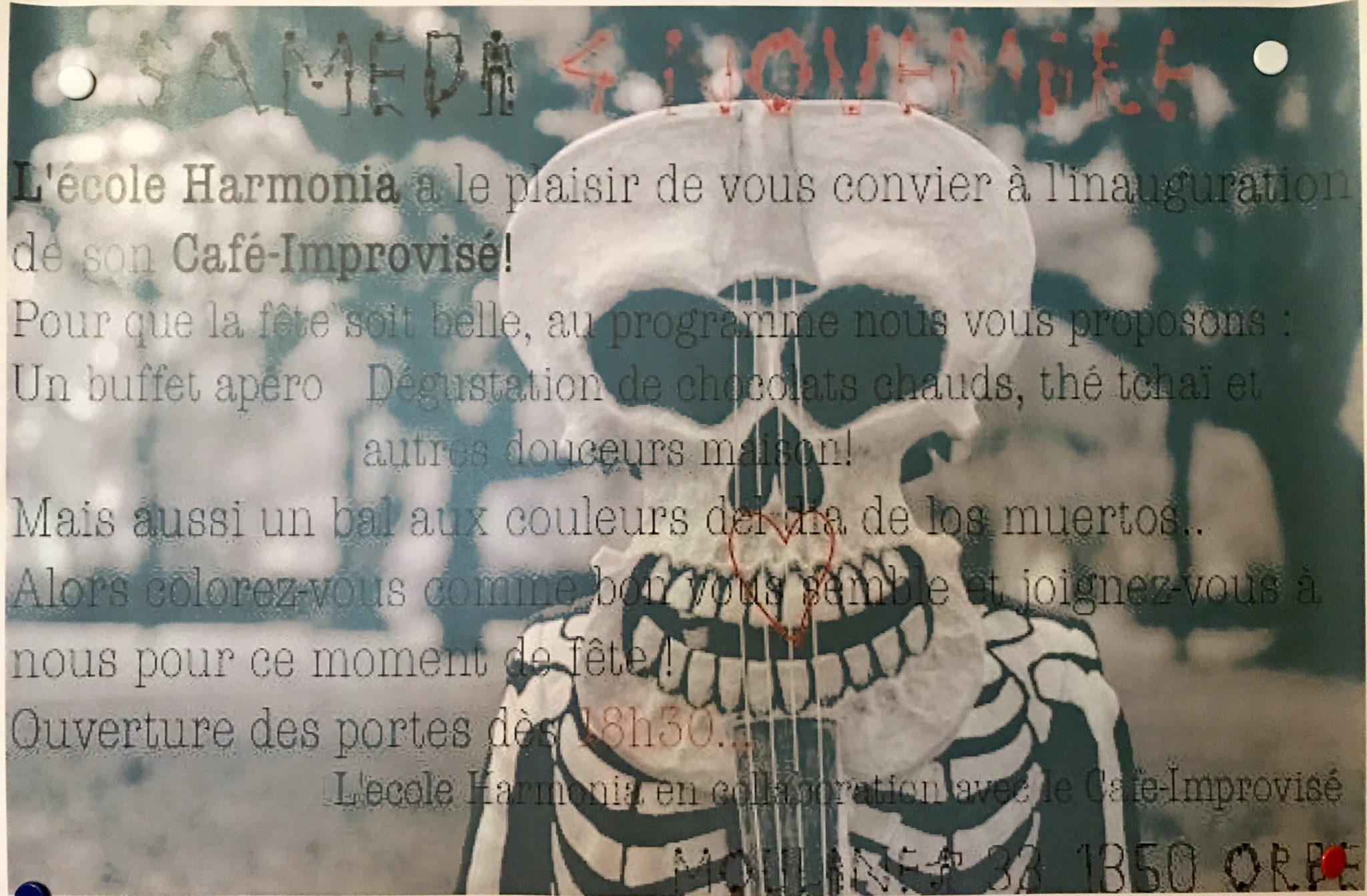 Inauguration du Café-Improvisé